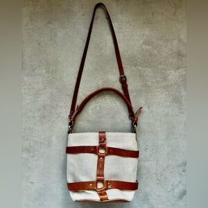 Henry Beguelin Secchiello Briglie Graffiti Naturale Bag